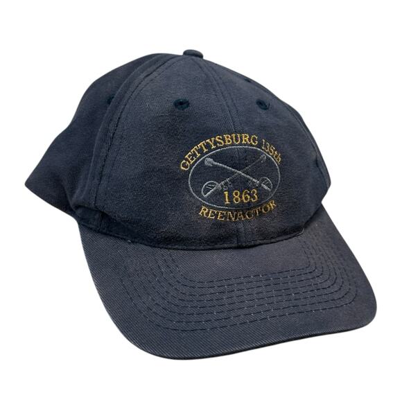 Vintage Gettysburg 135th Reenactor Hat 1863 Baseball Cap - Picture 1 of 5